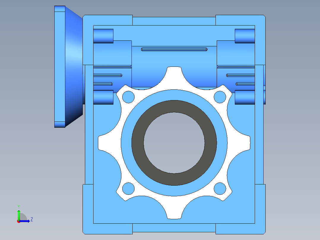 窗帘检查机11左视图