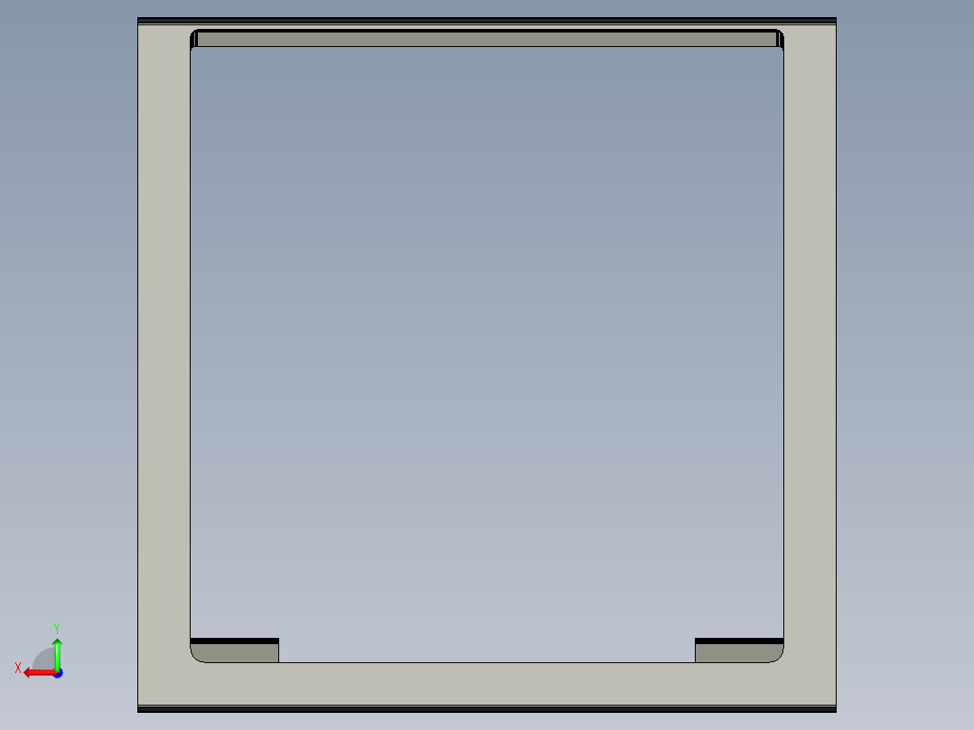 14英寸高配笔记本电脑支架后视图