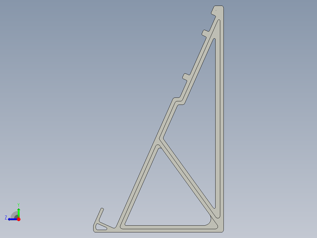 14英寸高配笔记本电脑支架右视图