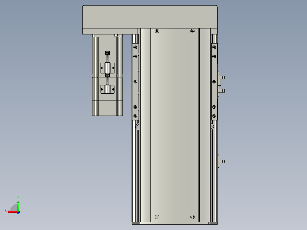 GTH17-150-BR-400W-B带刹车后视图