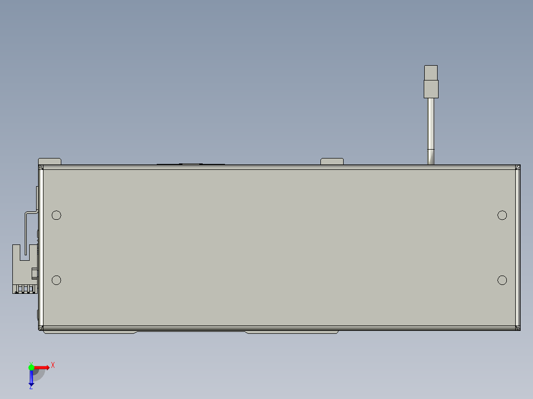 GTH17-150-BR-400W-B带刹车俯视图
