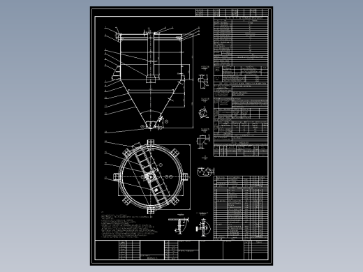 Φ8000X6000澄清器