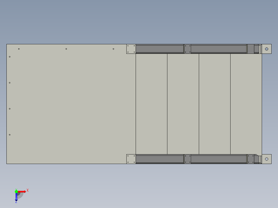 观光走廊梯子1俯视图