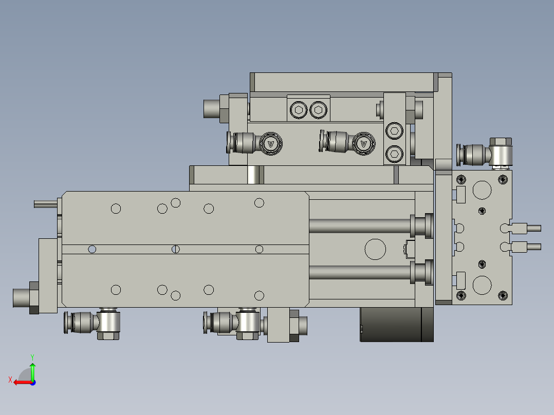 芯棒CCD定位机构A306后视图
