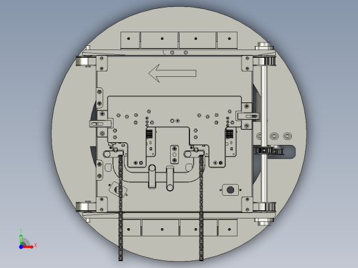 电子物料自动检测生产线设计-01旋转盘-v1前视缩略图