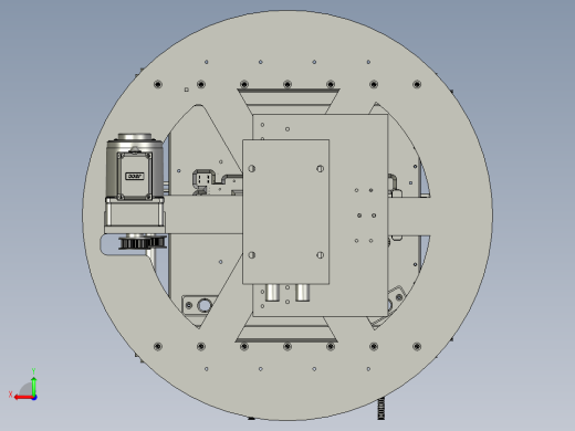 电子物料自动检测生产线设计-01旋转盘-v1后视缩略图