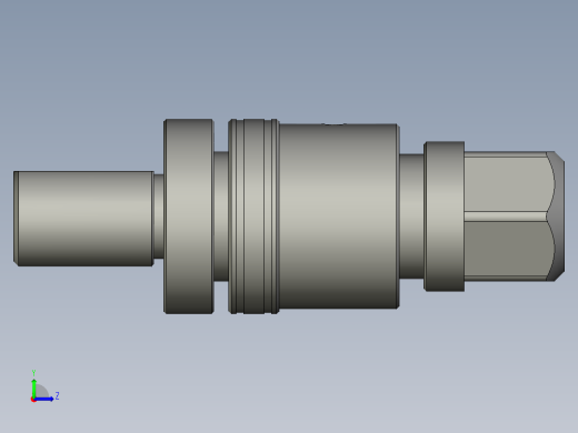 攻牙刀柄GS-TER20-D20左视缩略图