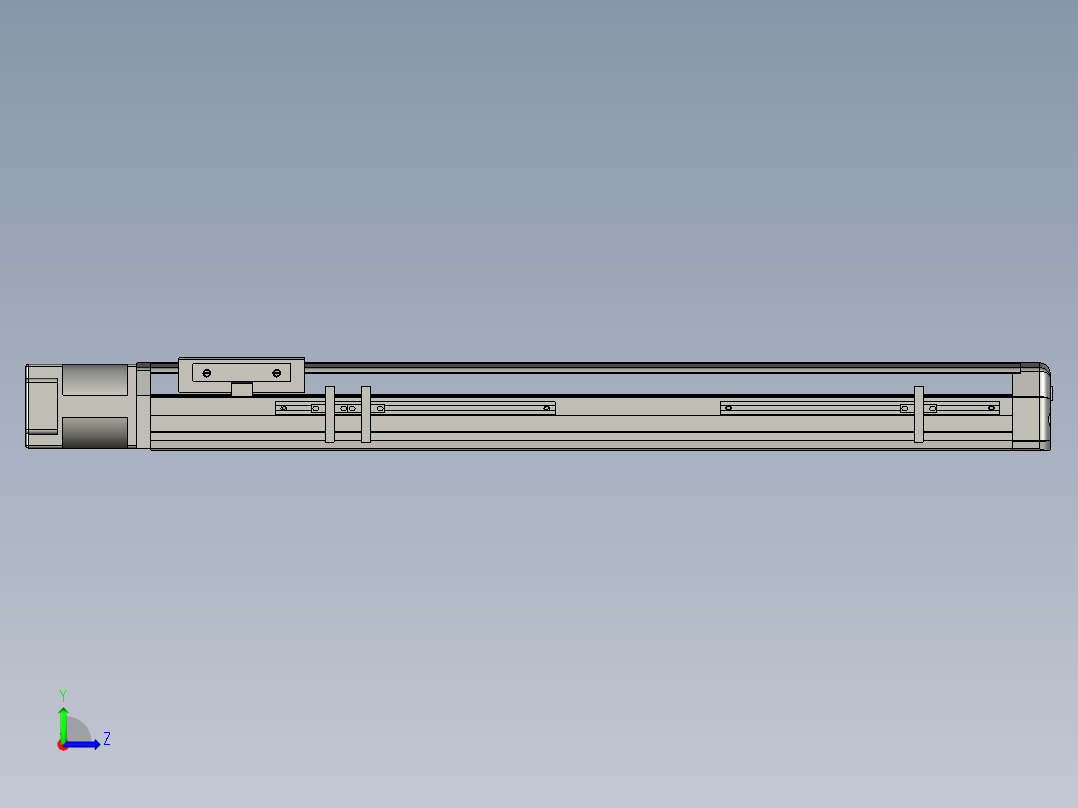 KTH10-150BC-P20-C4装配体左视图