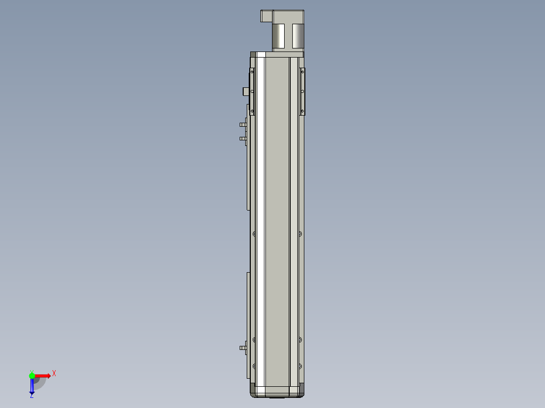 KTH10-150BC-P20-C4装配体俯视图