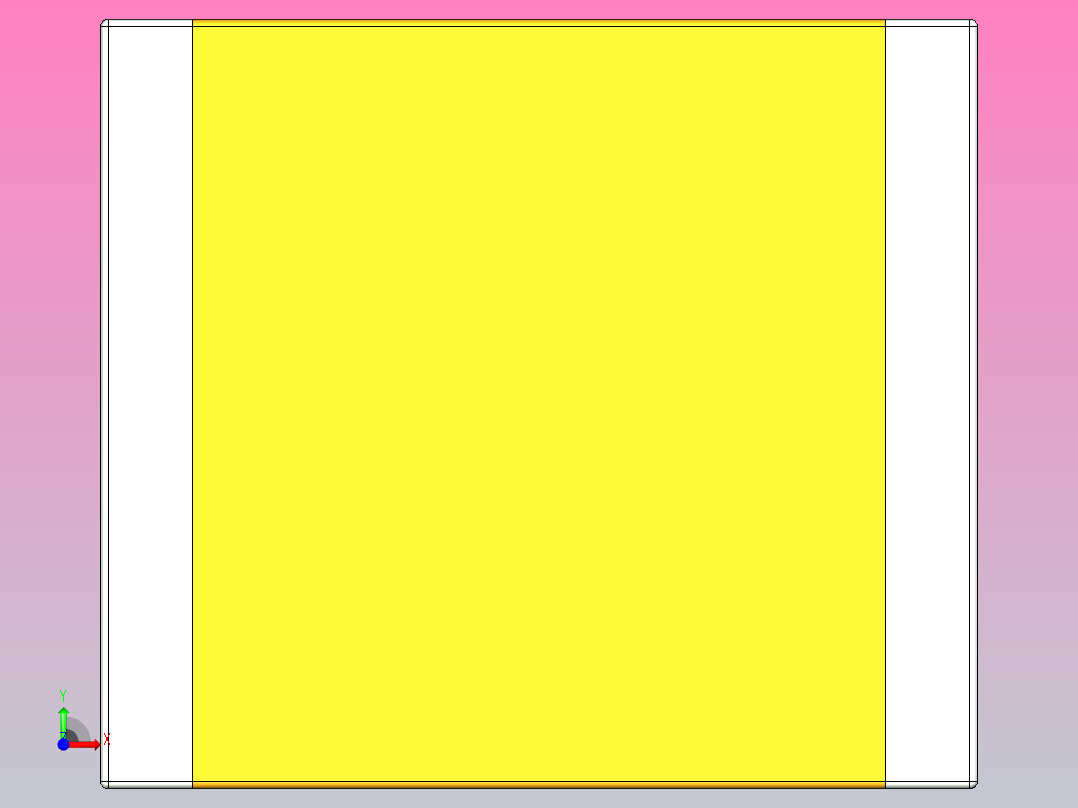 片式电容器封装 （SMD）CAPC5750X250N前视图