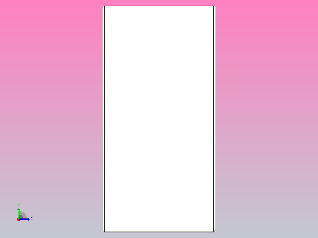 片式电容器封装 （SMD）CAPC5750X250N左视图