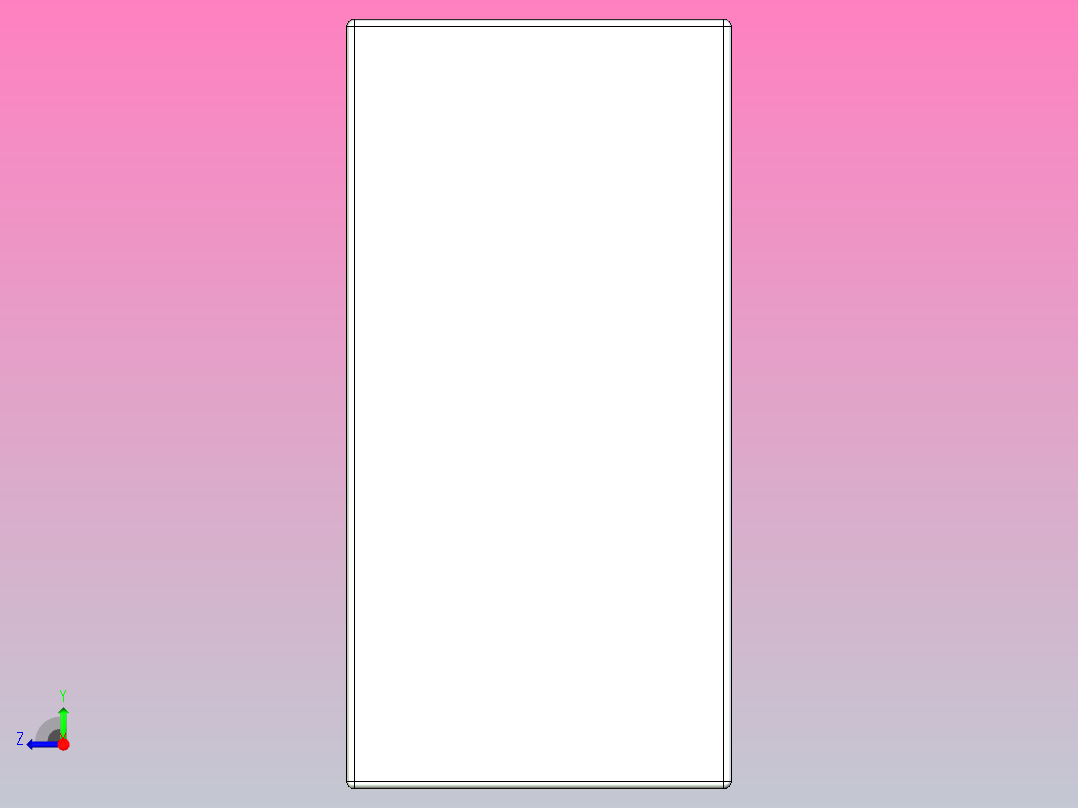 片式电容器封装 （SMD）CAPC5750X250N右视图