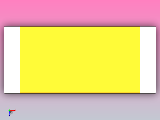 片式电容器封装 （SMD）CAPC5750X250N俯视缩略图