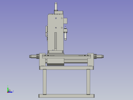 连体生产组装线-取料夹取装置组价左视缩略图