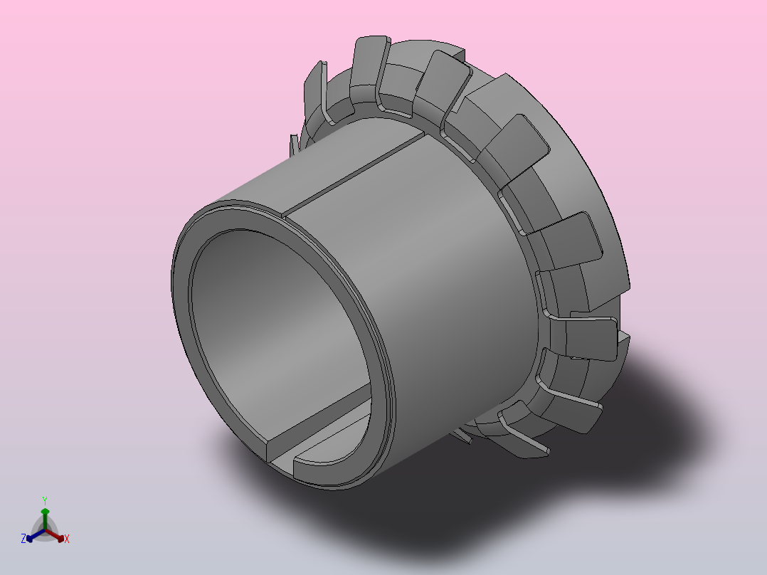 R21型胀紧联接套_R21-40-50主视图