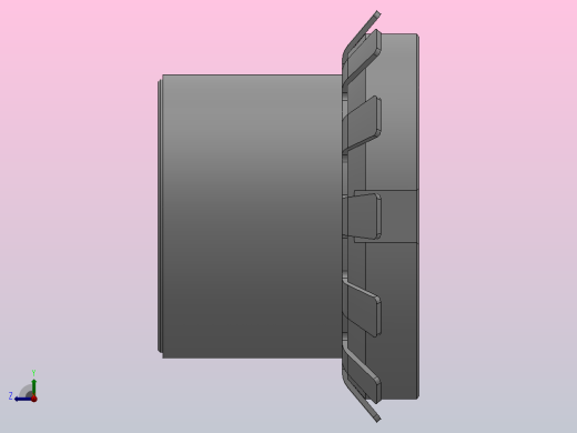 R21型胀紧联接套_R21-40-50右视缩略图