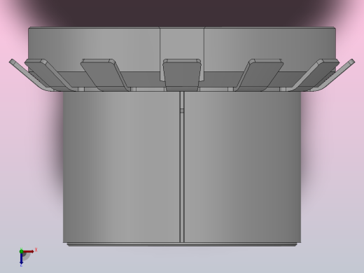 R21型胀紧联接套_R21-40-50俯视缩略图