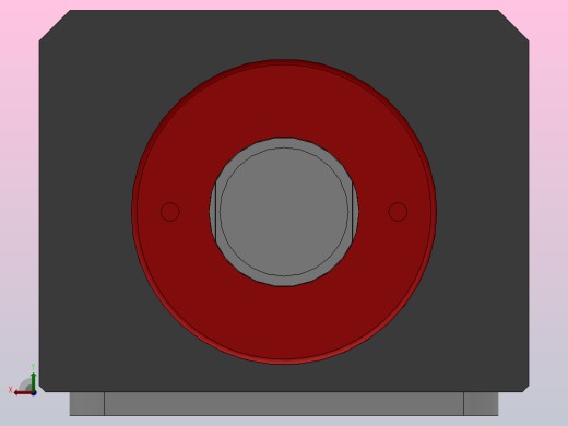 YBG-CS油压侧向双轴配管式薄型缸[YBG-CS63×60W]后视缩略图