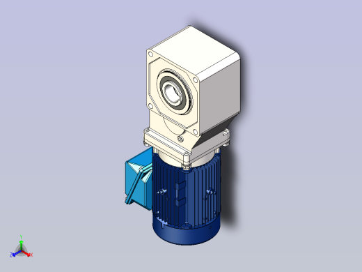 住友(SMT)减速机3D RNYM1-1520-AV,EV正等轴测缩略图