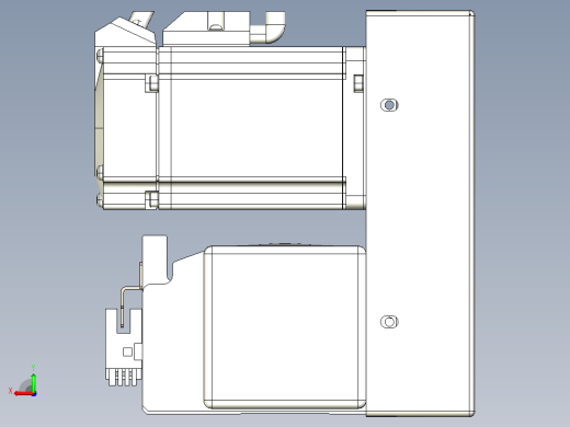 皮带直线轴半封闭可选导轨TPA-HNB-105D-90-L2350-RU-Y-P20-N3后视缩略图