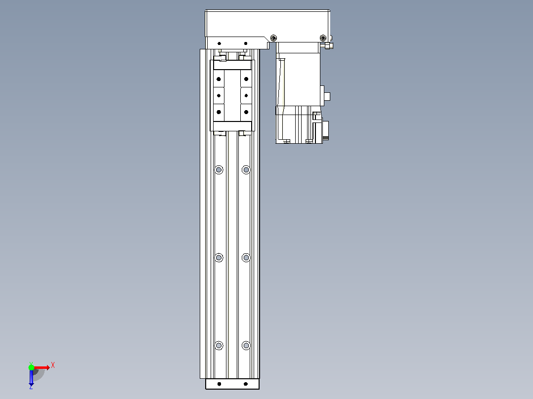 钢基模组TPA-KSR-5002C-300A1-MR-H1S0俯视图