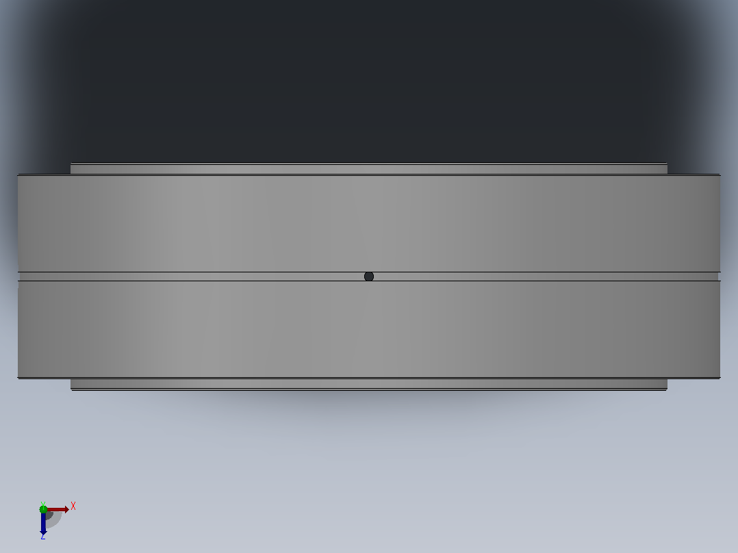 轧机用双列圆锥滚子轴承（350000型）_10系列 3510／950俯视图