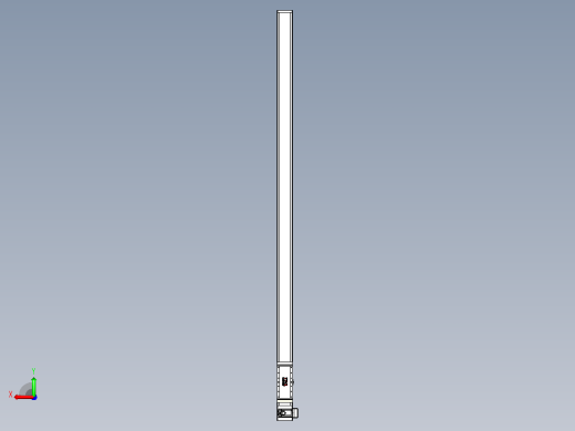 伺服电机集成皮带传动直线执行器TPA-OCB-140-256-L3050-RU-P75-N3后视缩略图