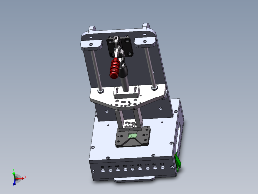 快速夹测试烧录治具