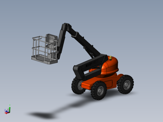 工程举升车sw16可编辑