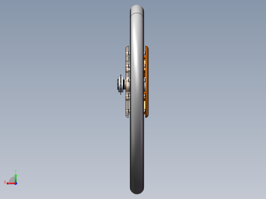 无轮毂自行车车圈后视缩略图