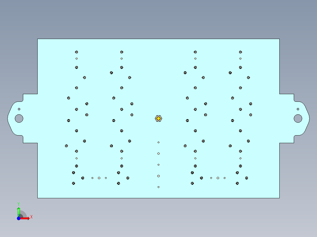 基于UG的EQ491曲轴铸模设计陈健前视图