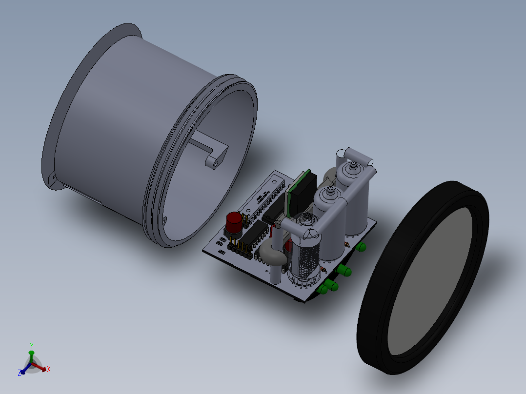 智能计数（轮）设计模型