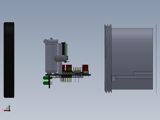 智能计数（轮）设计模型后视缩略图
