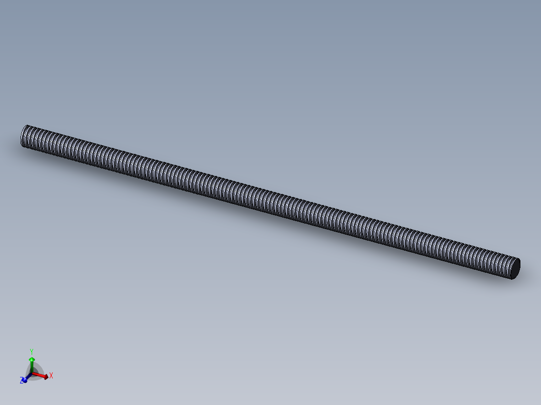 公制 （ISO） 梯形螺钉-TR8x1.5x200.SLDPRT