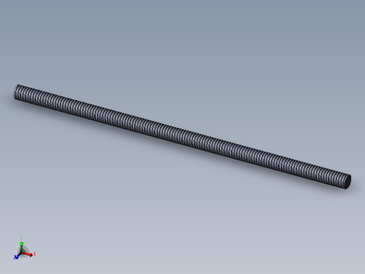 公制 （ISO） 梯形螺钉-TR8x1.5x200.SLDPRT