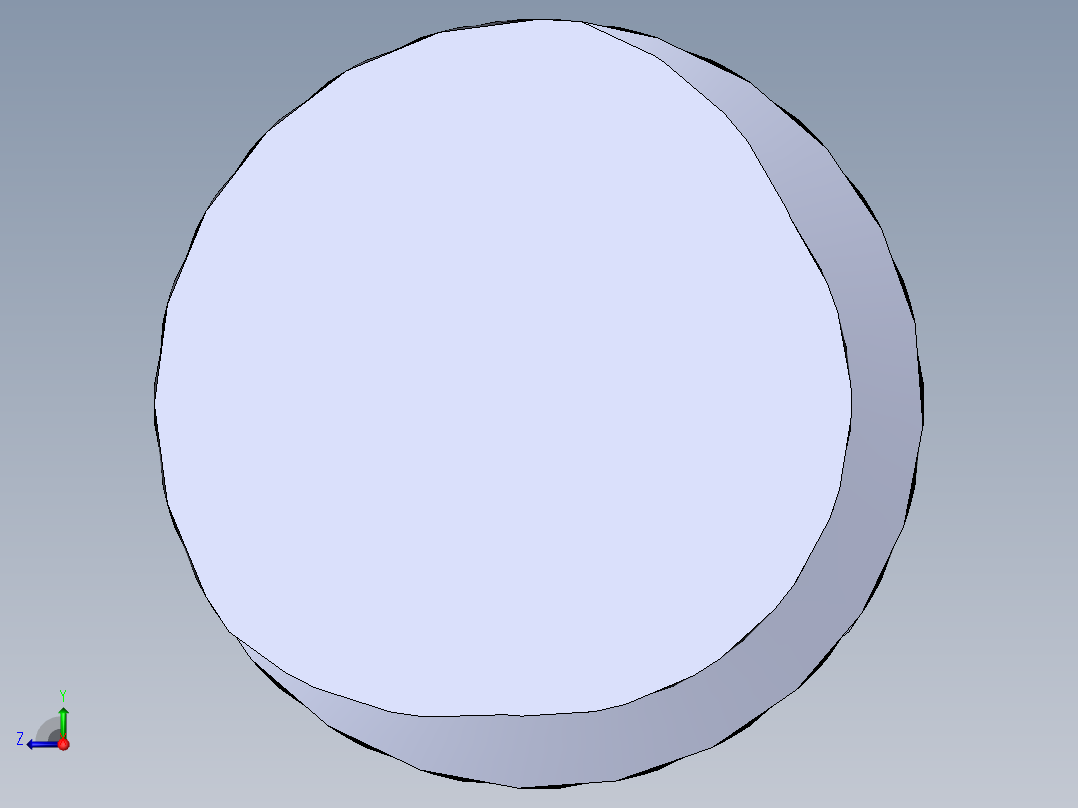 公制 （ISO） 梯形螺钉-TR8x1.5x200.SLDPRT右视图