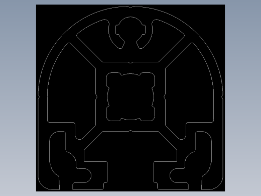 型材-BR 40X40HR 3842993256.DXF