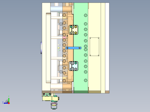 儿童款衣架（针阀热流道）右视缩略图