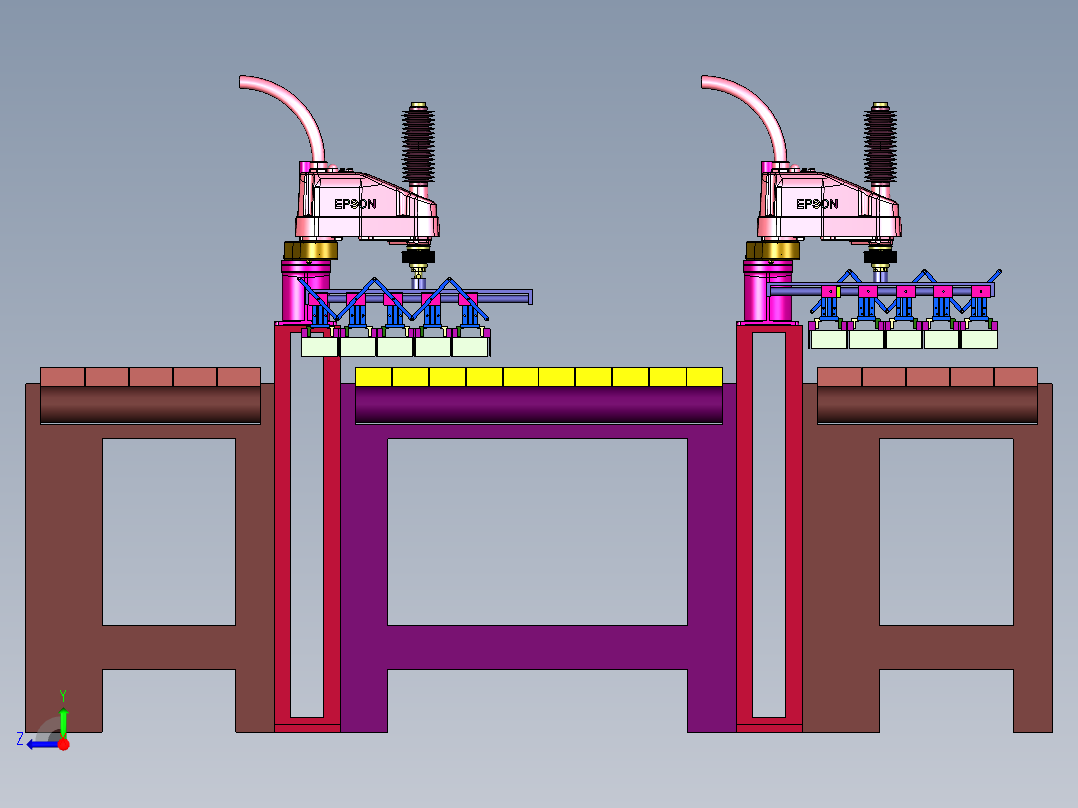 欧式蛋糕早餐面包入盒装盒机右视图