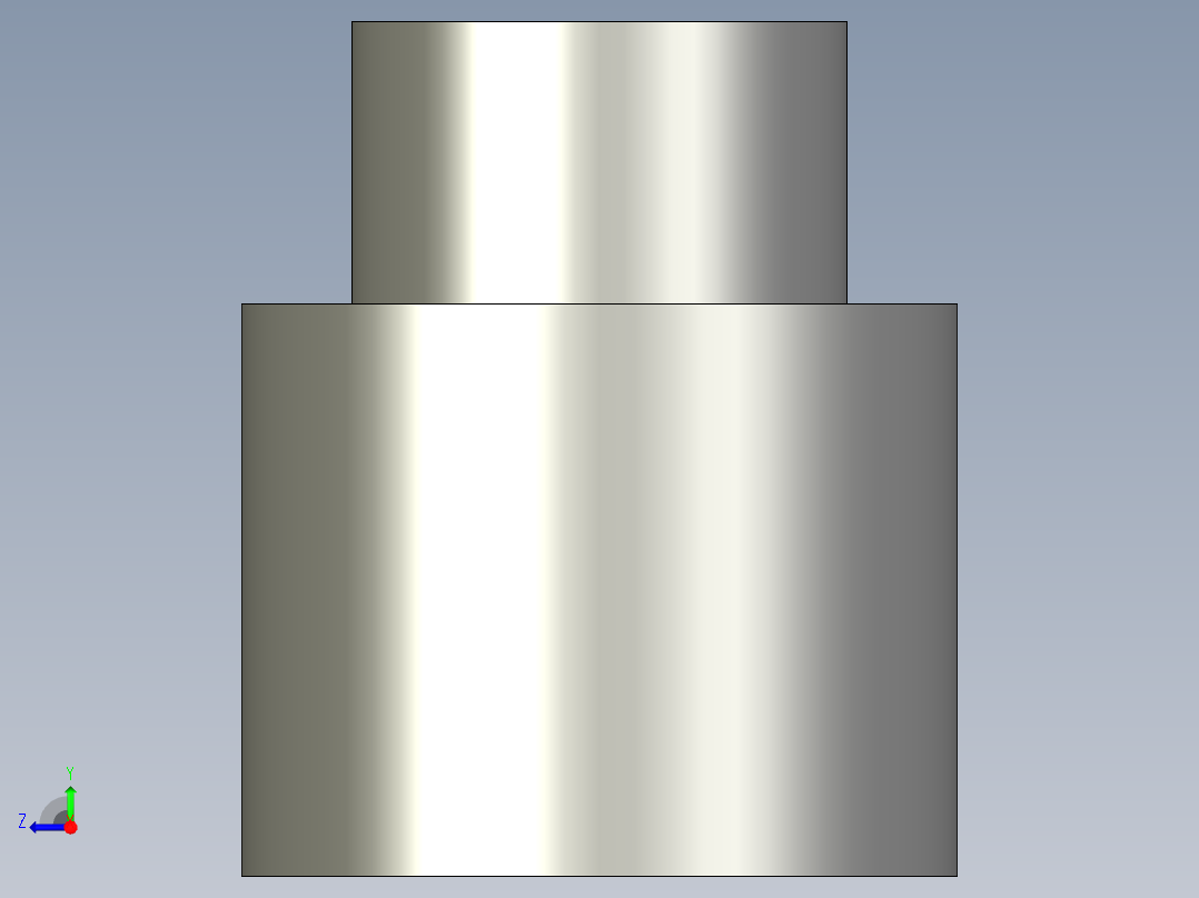 船舶管路系统SeaCor_ReducerCoupling_SxS_37J129130_1in x 0.5in右视图