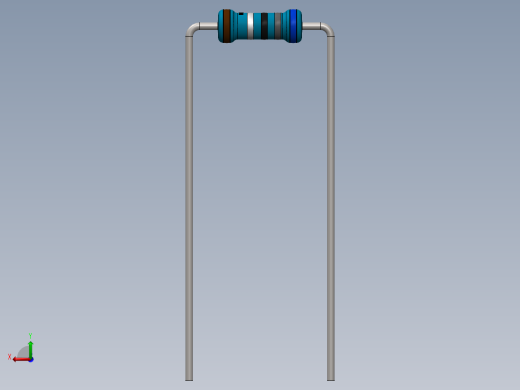 电容器 二极管 电阻器-Resistor 6.8 Ohm Blue后视缩略图