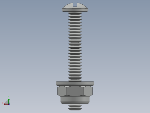 紧固件-No.6-32 Screw-02后视缩略图