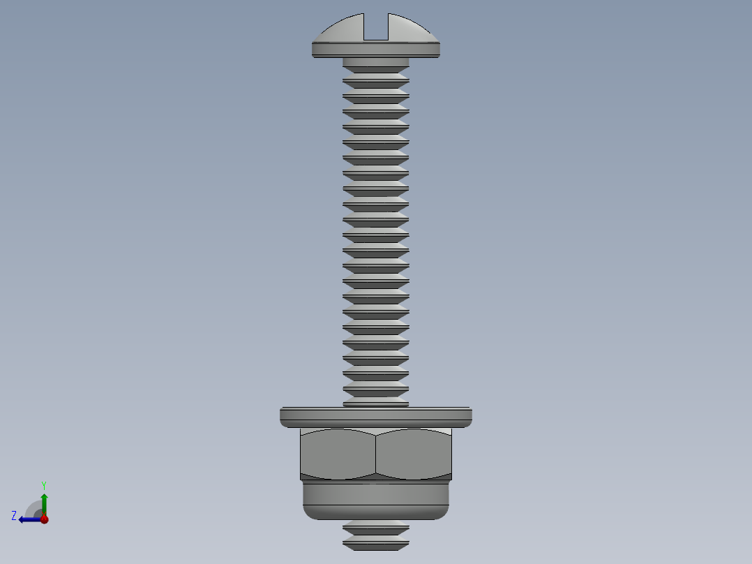 紧固件-No.6-32 Screw-02右视图
