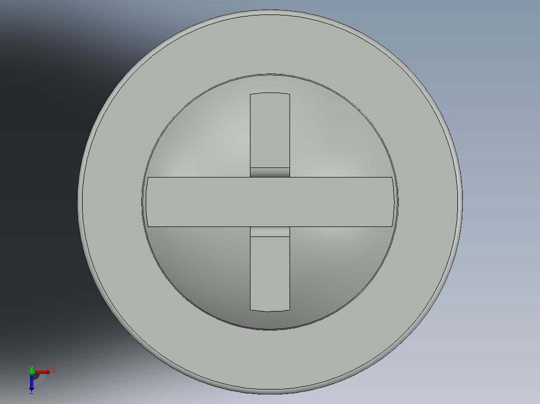 紧固件-No.6-32 Screw-02俯视图