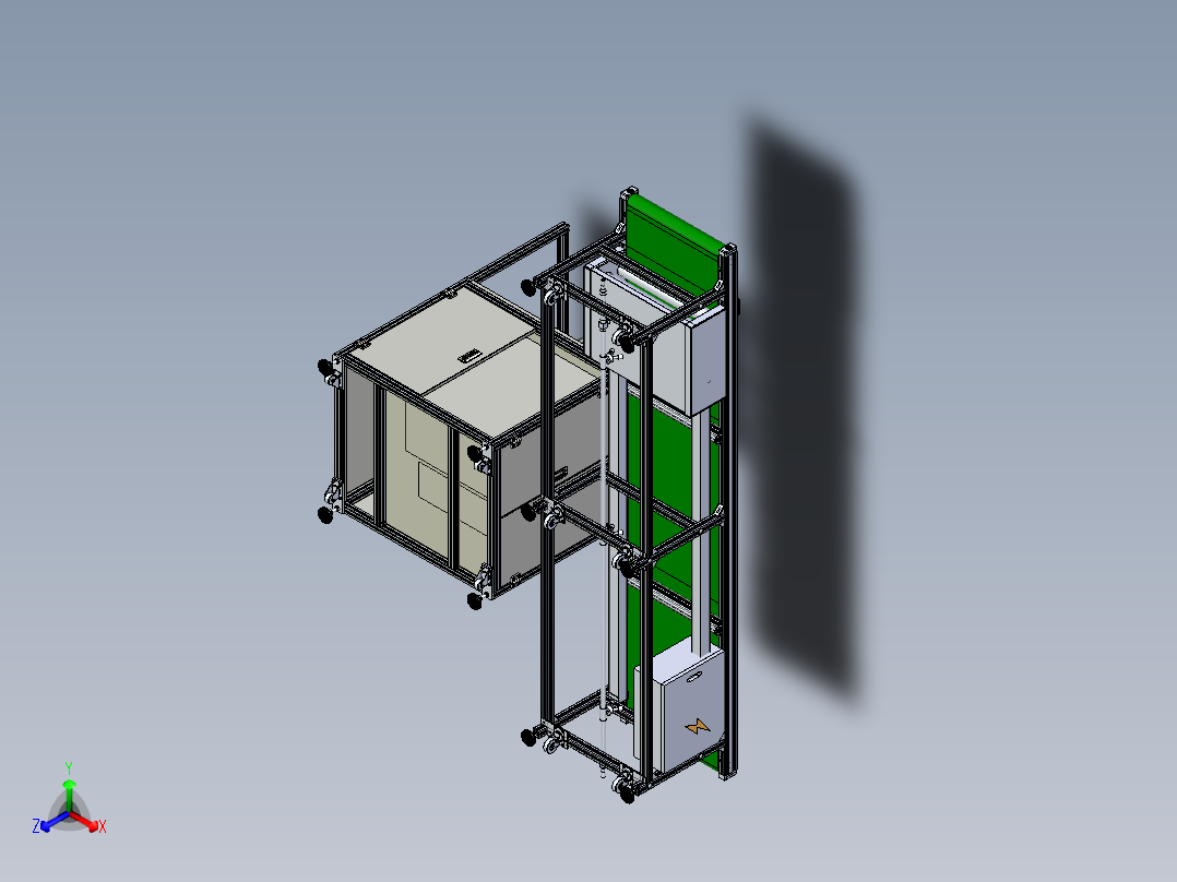 自动喷码机构设计702609==150主视图