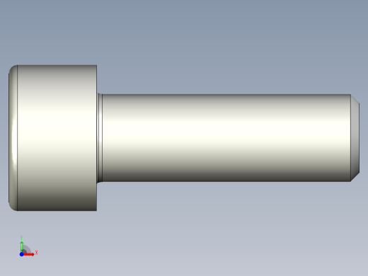 螺钉-DIN_912-M6x18.stp前视缩略图