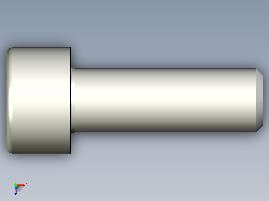 螺钉-DIN_912-M6x18.stp俯视图