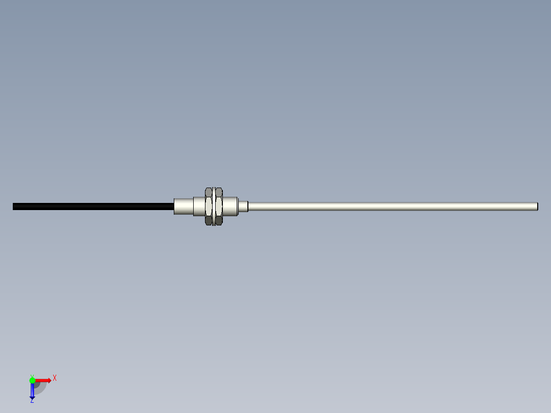 光纤元件漫反射型FR-D610-L俯视图