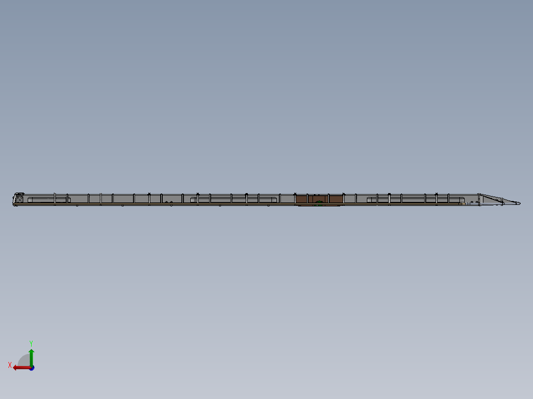 虎蛾上左舷翼后视图