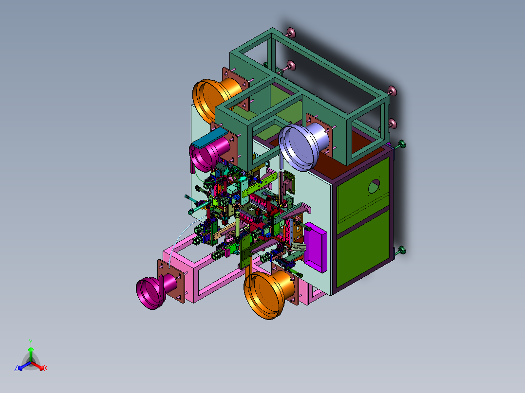 散件供料全自动光纤头自动组装机